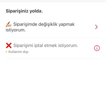 Siparişim Gecikti, İptal Edemiyorum, Hizmet Sıfır!