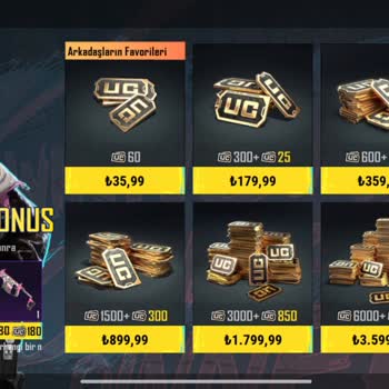 Ödeme Alındı Fakat UC Hesabıma Yüklenmedi, Çözüm Bekliyorum