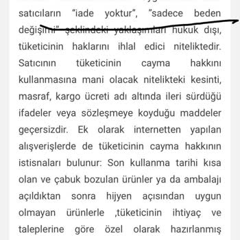 Kusurlu Ve Büyük Gelen Ürünlerin İadesinde Yaşanan Sorunlar Ve İletişim Eksikliği