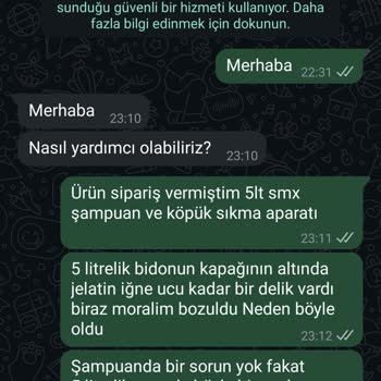 Aldığım Kampanyalı Üründe Eksiklik Ve Güven Sorunu Yaşadım