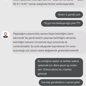 Vodafone Evde İnternet Sürekli Kesiliyor, Müşteri Hizmetleri Sorunu Çözmüyor