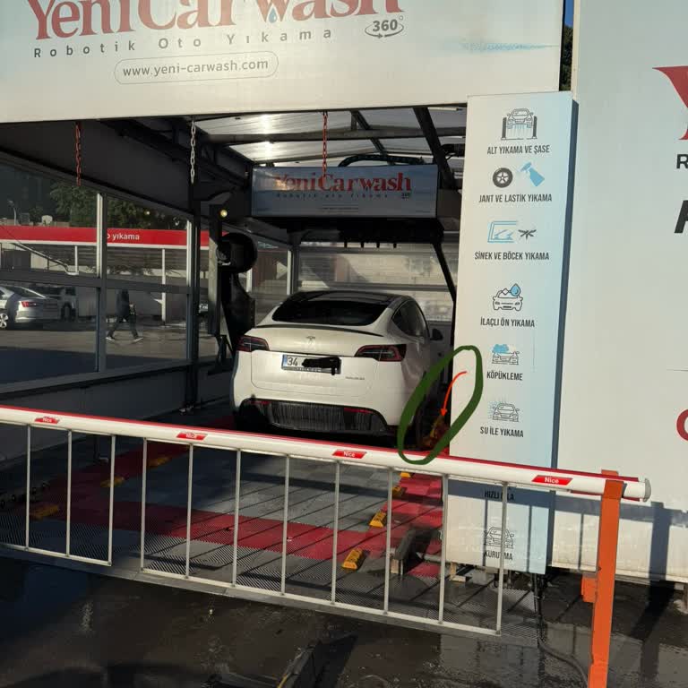Yeni Carwash Platformdaki Güvenlik Eksikliği Nedeniyle Araç Jantım Çizildi