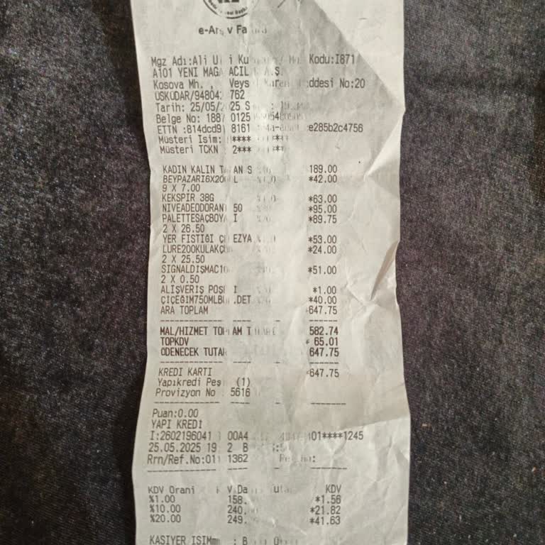 A101 Ve Hadi Veresiye İle Yapılan Alışverişte Çift Çekim Mağduriyeti Yaşadım