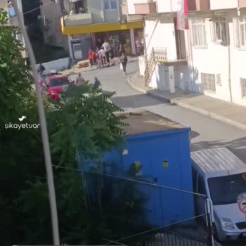 Şok Market Çalışanları Mahallede Huzur Bırakmadı!