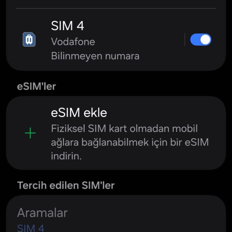 Vodafone Sim Kartımda Şebeke Sorunu Ve Çözüm Eksikliği