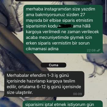 İptal Edilen Siparişime Rağmen Para İadesi Yapılmadı, Ürün Kargolandı