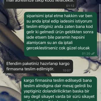 İptal Edilen Siparişime Rağmen Para İadesi Yapılmadı, Ürün Kargolandı
