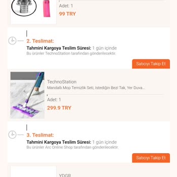 Siparişim Trendyol'da Görünmüyor, Durumunu Öğrenmek İstiyorum