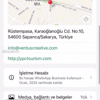 Ventus Creative Travel Sapanca Şikayet!
