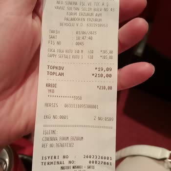 Sinema Büfesinde Fahiş Fiyatlar Ve Müşteri Memnuniyetsizliği