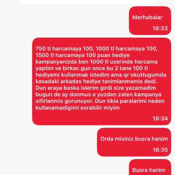 Tıkla Gelsin Kampanya İndirimi Kullanılamıyor Müşteri Hizmetleri İlgisiz