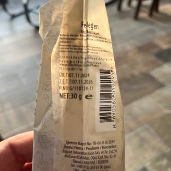 Bağdat Kuru Fesleğen Ürününde Anason Kokusu Ve Kullanılamazlık Sorunu