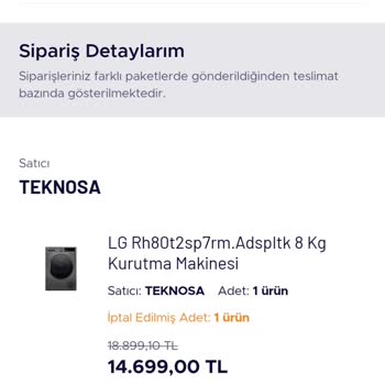 Onaysız Sipariş İptali Ve Fiyat Farkı Mağduriyeti