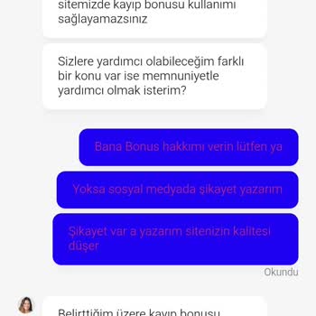 Nakitbahis Sitesinde Kural Dışı İşlem Gerekçesiyle Bonus Verilmedi