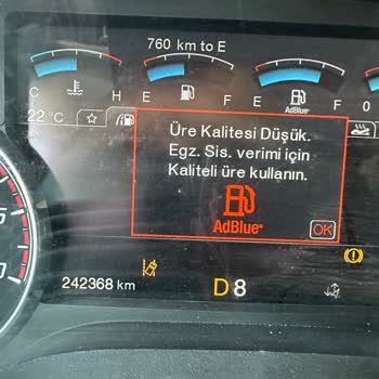 Aldığım AdBlue Ürünü Aracımda Arızaya Sebep Oldu, İstasyondan Dönüş Alamıyorum