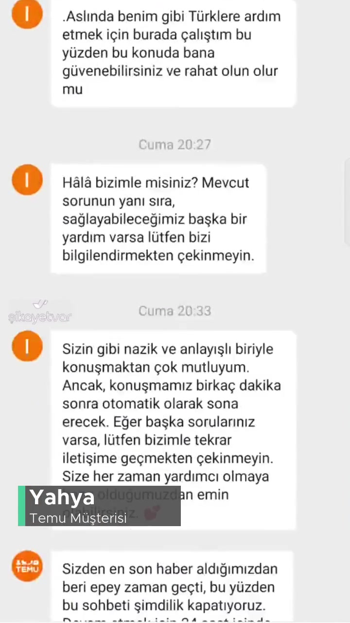 Temu Param İadesi Vermedi videonun kapak resmi