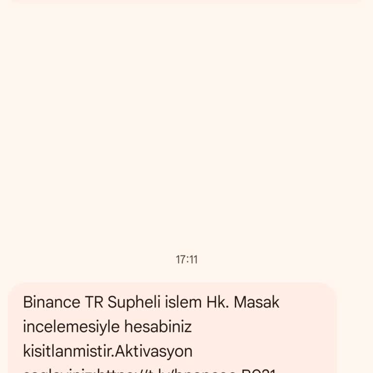 Bilgim Dışında Üyelik Ve Hesap Kısıtlaması Mesajı Aldım