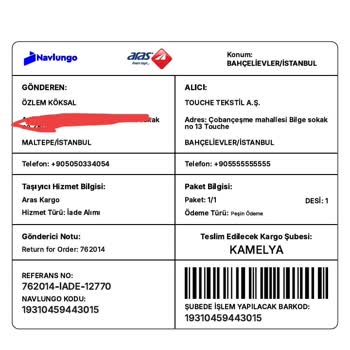 Touche Prive’den Kusurlu Ürün Ve Geciken İade Süreci Hayal Kırıklığı Yarattı