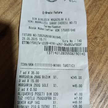 Kısa Sürede Margarin Fiyatına Anlamsız Zam Ve İade Talebi