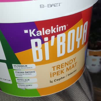 Bi'Boya Satın Alınan Boyanın Renk Adı Bilinmiyor, Destek Alınamıyor