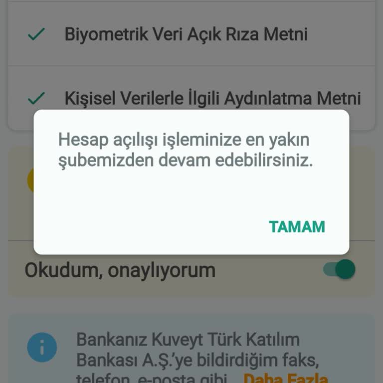 Görüntülü Görüşme İle Müşteri Olma Hakkım Engellendi, Şubeye Gitmem İsteniyor
