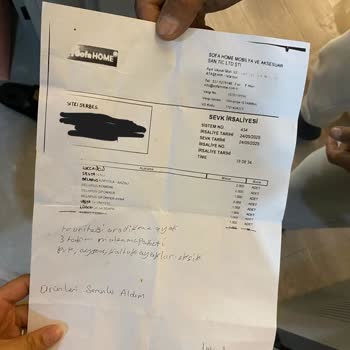 Sofahome Teslimat Ve Kurulumda Eksik Parça Ve İlgisizlik Mağduriyeti