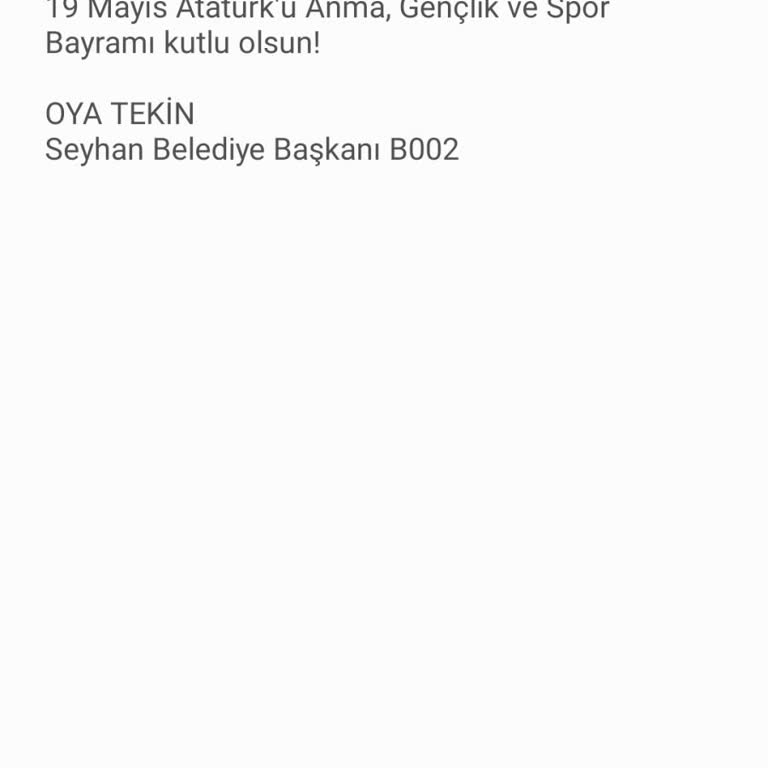 Kullanılmış Numara Yüzünden Adana Belediyesi'nden Sürekli Mesaj Alıyorum