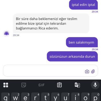 Getir Ve Siirt Hey Döner Siparişim İki Saat Gecikti, Para İadesi Yapılmadı