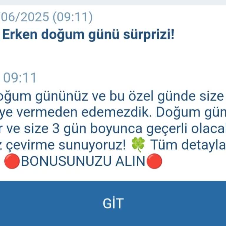 1xBet Doğum Günü Hediyesi Hayal Kırıklığı: 180 Spin İçin 25 Kat Çevrim Şartı!
