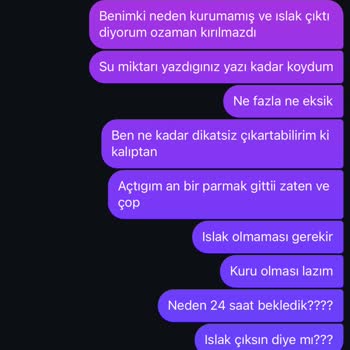 Aldığım Bebek Heykel Seti Bekleneni Karşılamadı Ve Destek Alamadım