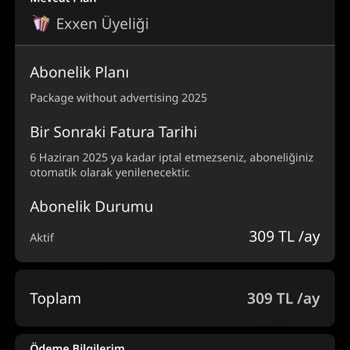 Exxen Üyeliği İptal Edilemiyor, Haksız Ücretlendirme Endişesi