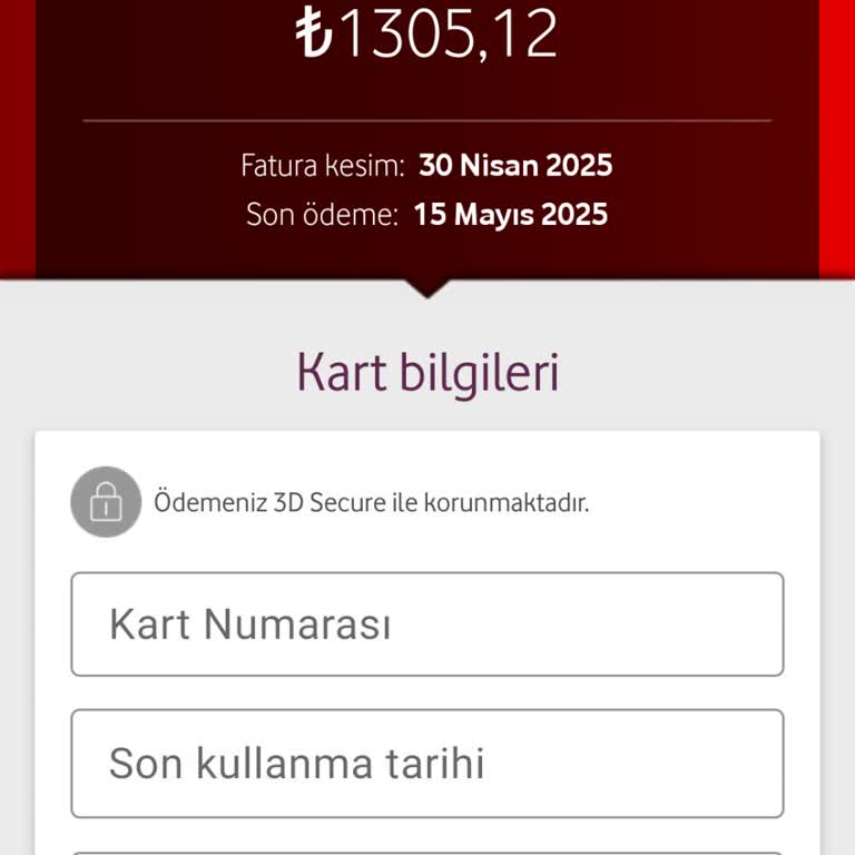 Vodafone Yüksek Fatura Ve Tutarsız Müşteri Hizmetleri