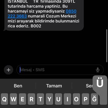 Bilgim Dışında Çekilen Ücret Ve Müşteri Hizmetlerine Ulaşılamıyor