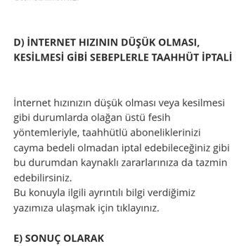 Superonline İnternet Arızası Sonrası Haksız Cayma Bedeli Mağduriyeti