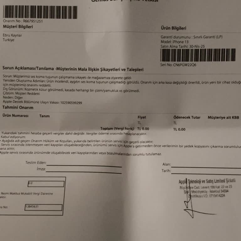 Satın Aldığım İphone 13'ün Arızalı Çıkması Ve Değişim Sürecinde Yaşadığım Zorluklar