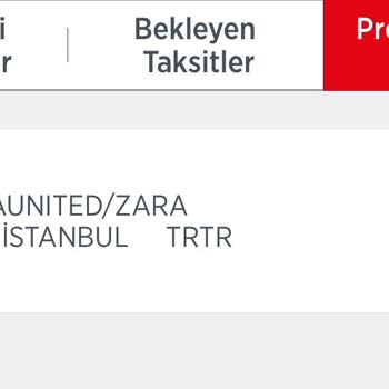 Bilgim Dışında Yapılan Yüksek Tutar Kart İşlemi İçin Geri Ödeme Talebim Var