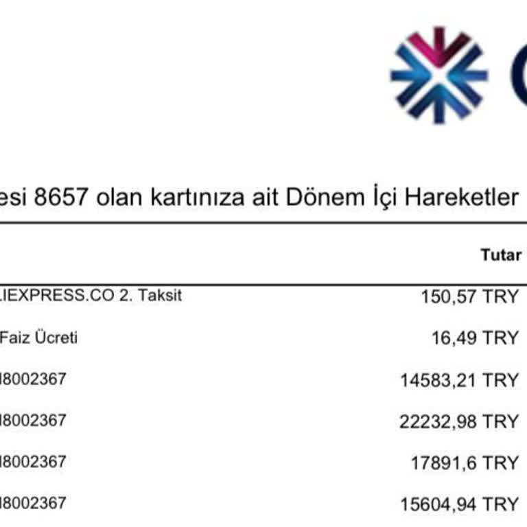 QNB Türkiye Bilgim Dışında Kredi Kartımdan Yüksek Tutarlarla İşlem Yapıldı