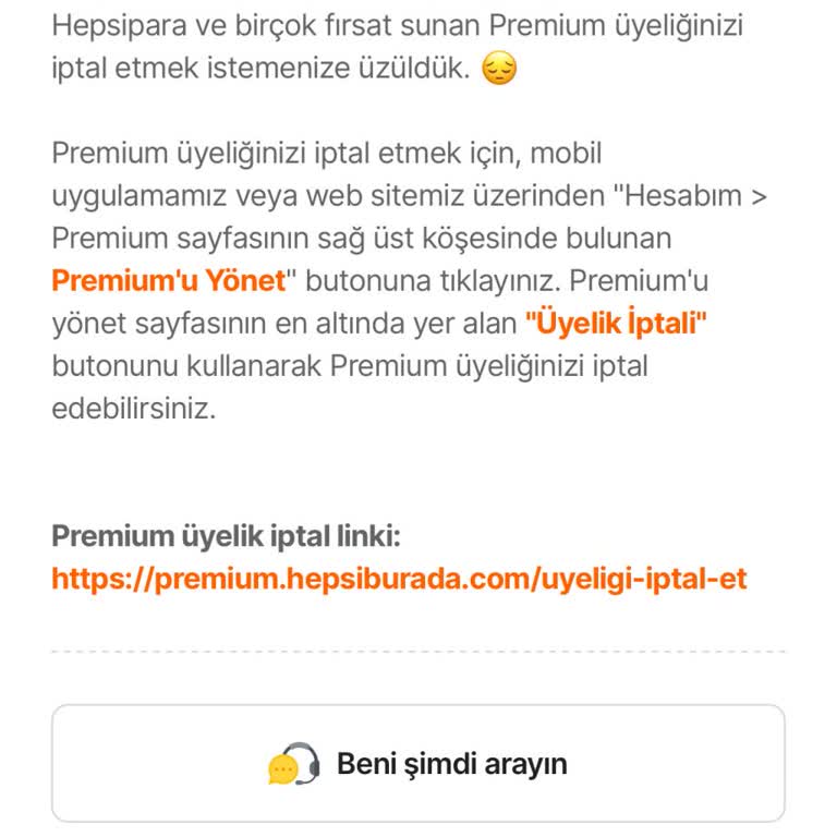 Kullanılmayan Hepsiburada Premium Üyeliği İçin Haksız Ödeme Ve İptal Sorunu