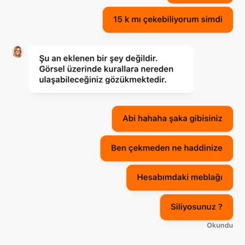 Çekim Kuralları Sonradan Değiştirildi, Param Eksik Yatırıldı