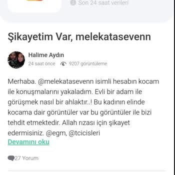 Tanımadığımız Kişinin Şikayeti Hakkında Yanlış Paylaşım