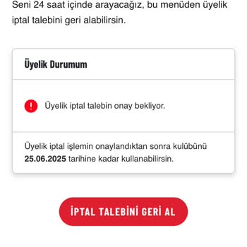 İptal Ettiğim Macfit Üyeliği Kendiliğinden Tekrar Aktifleşti