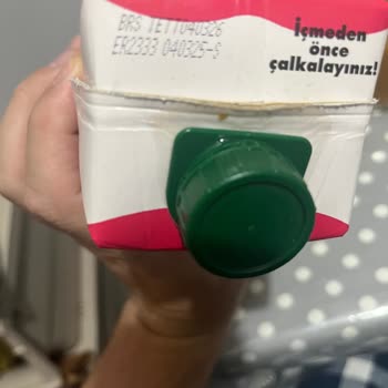 Cappy Şeftali Meyve Suyunda Şüpheli Beyaz Parça Ve Hijyen Endişesi