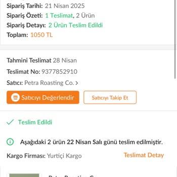 Teslim Edilmeyen Siparişe İade Yapılmıyor, Müşteri Hizmetleri Cevapsız