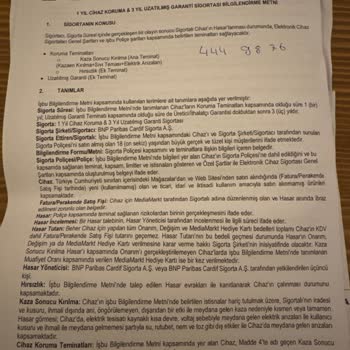 Sigorta Kapsamında Süpürge Sorunlarıma Çözüm Bulunmadı