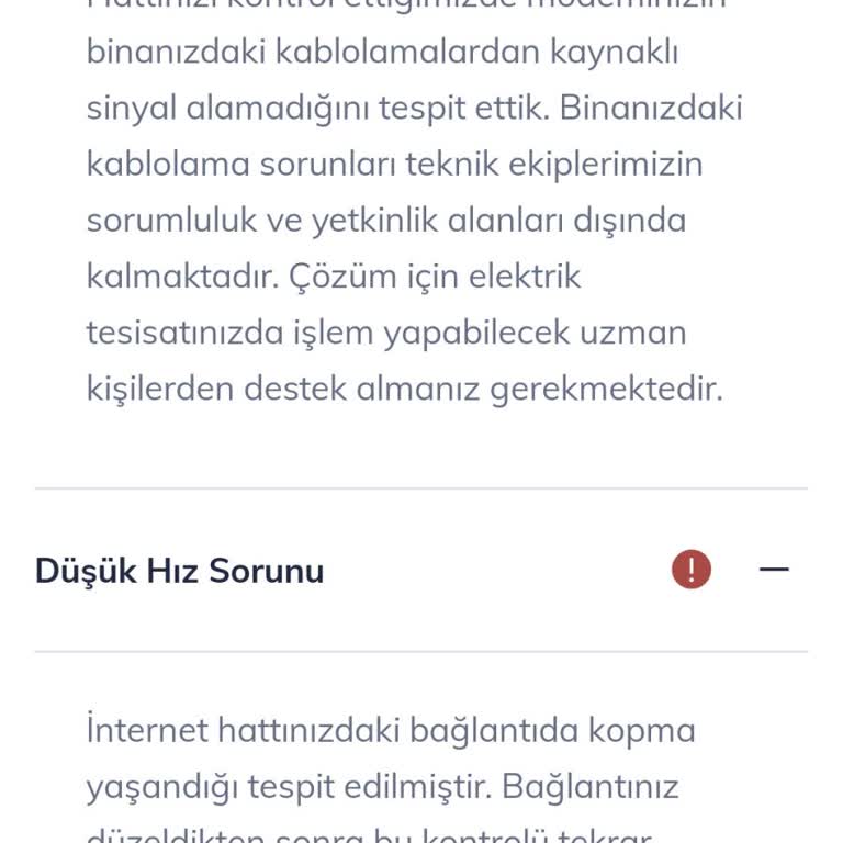 Sürekli İnternet Kesintisi Ve Arıza Kaydı Açamama Mağduriyeti