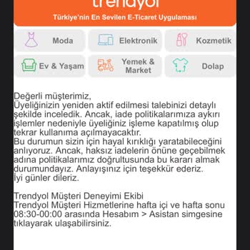 İade Sürecinde Kargo Karışıklığı Ve Hesap Askıya Alınması Sonucu Mağduriyet