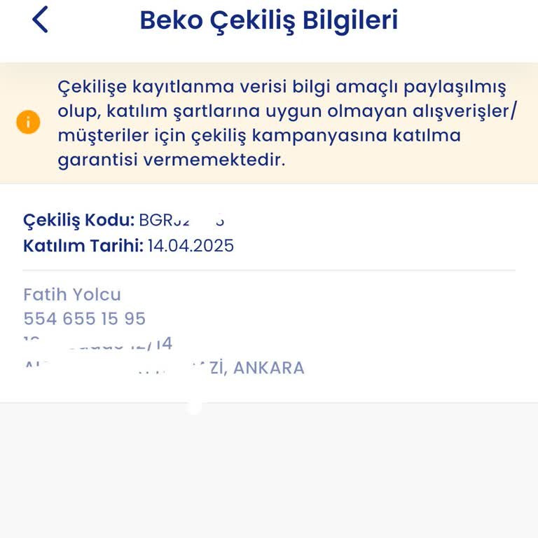 Çekiliş Sonucunu Öğrenemiyorum Mağdur Oldum