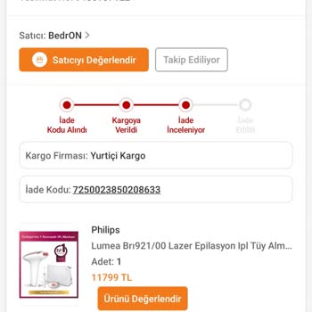 Trendyol Bedron Orijinalliği Şüpheli Ürün Gönderdi