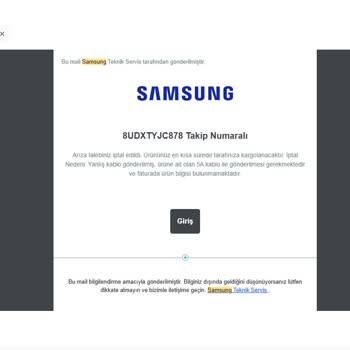 Samsung Teknik Serviste Eksik Bilgi Ve Yanlış Yönlendirme Mağduriyeti Yaşadım