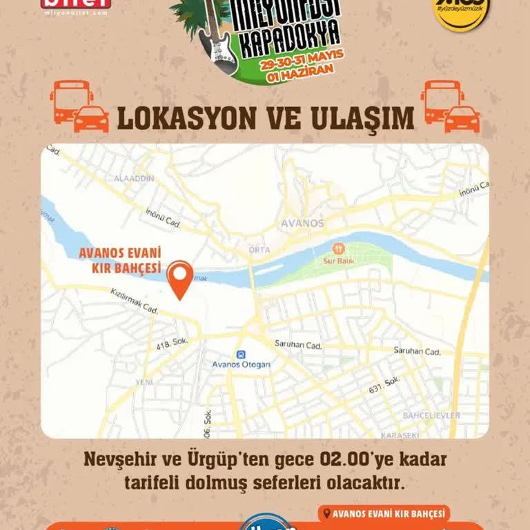Milyonfest Kapadokya'da Ulaşım Sorunu Ve Öğrenci Mağduriyeti